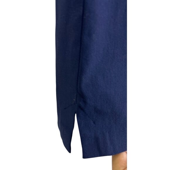 NWT Tribal Flatten It Tummy Control Ankle Pants Navy Lightweight Size 12 - Picture 4 of 11